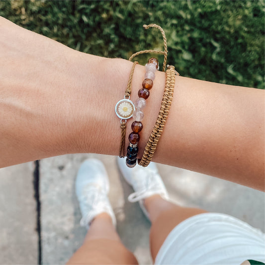 Wild Daisy Forest – Bracelet Set