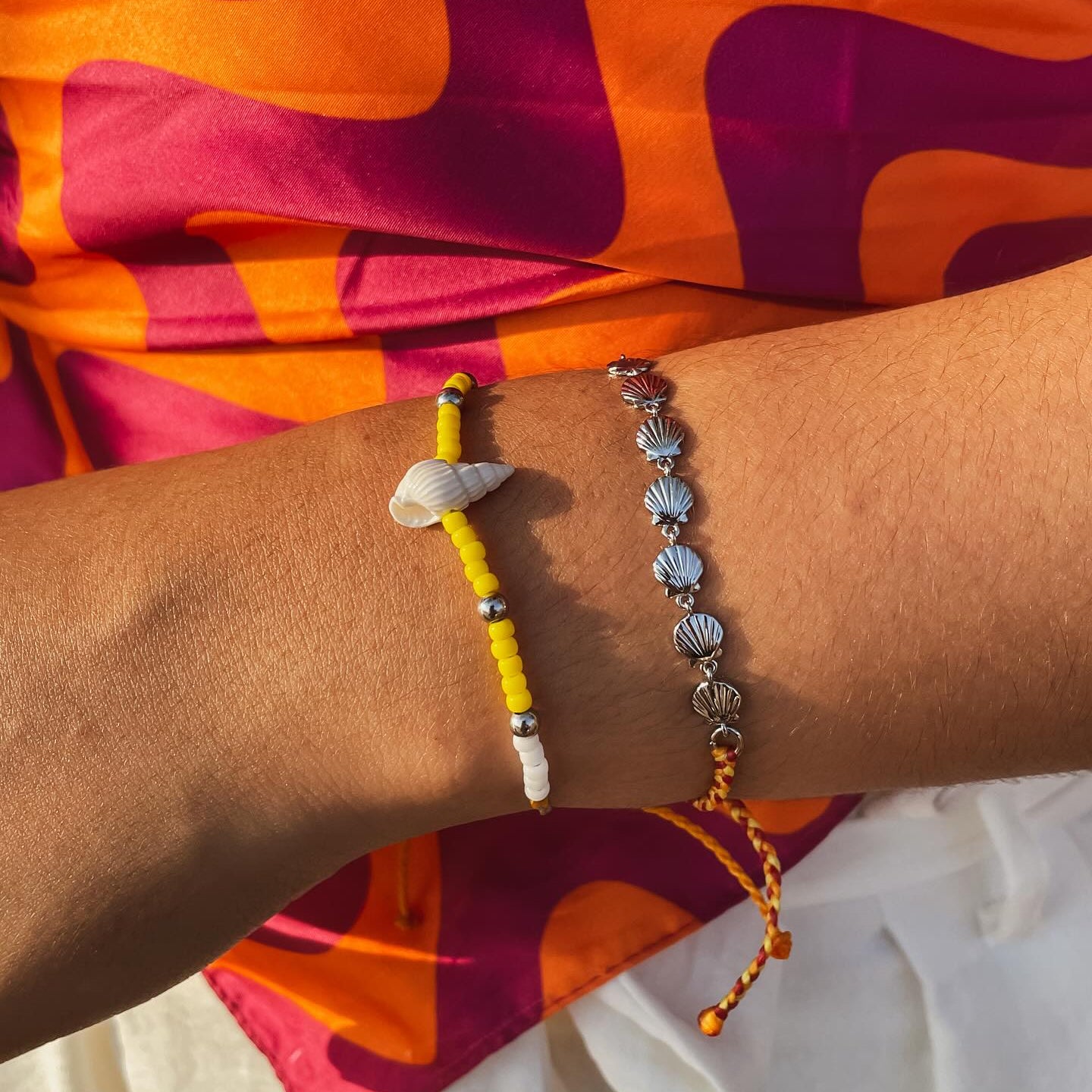 Sunset & Shells Bracelet
