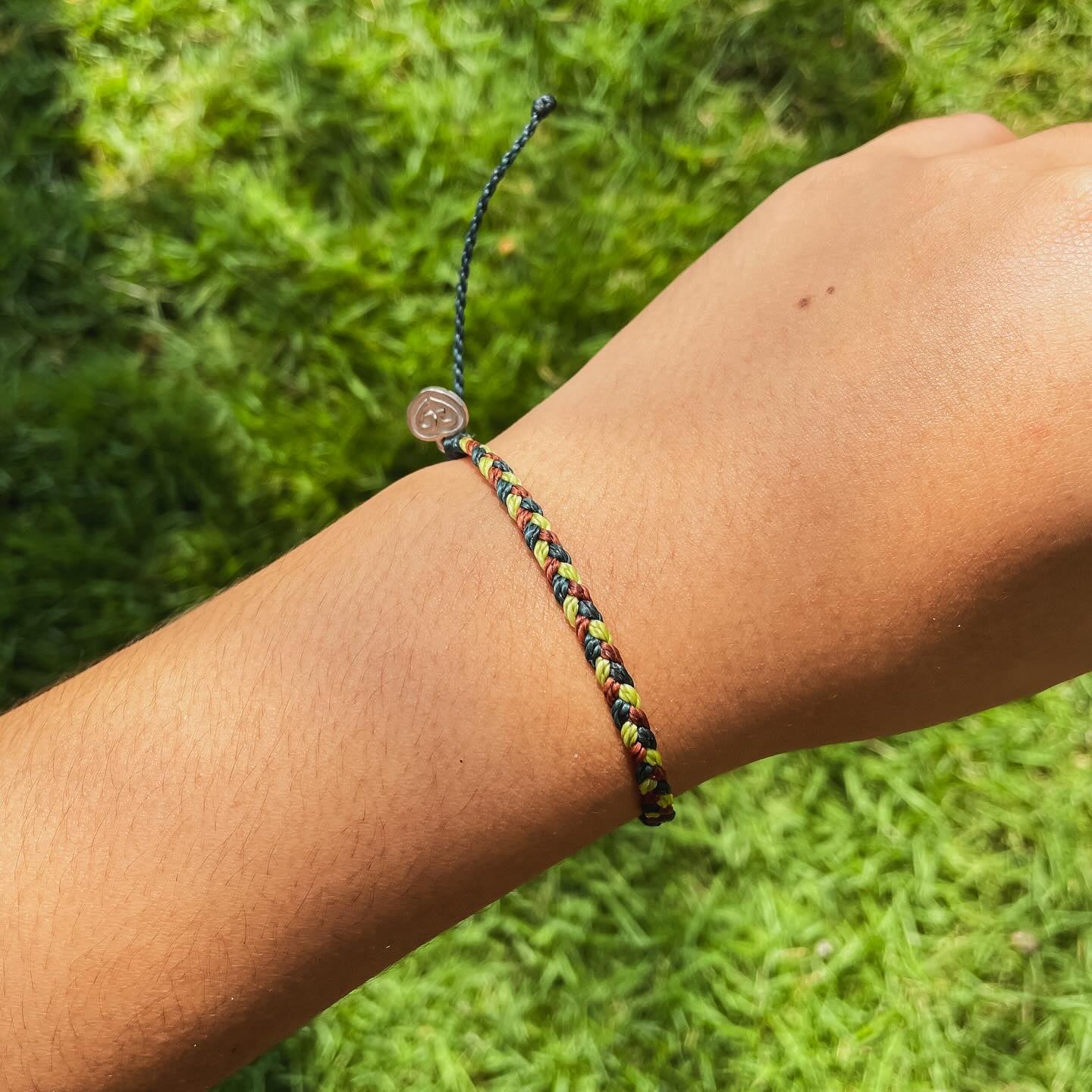 Warm Twiligth Braided Bracelet