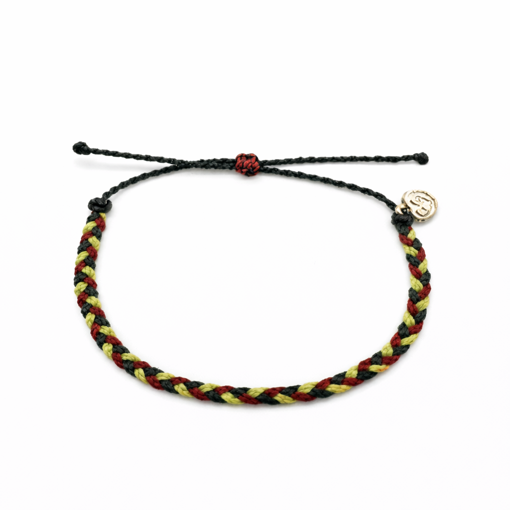 Warm Twiligth Braided Bracelet