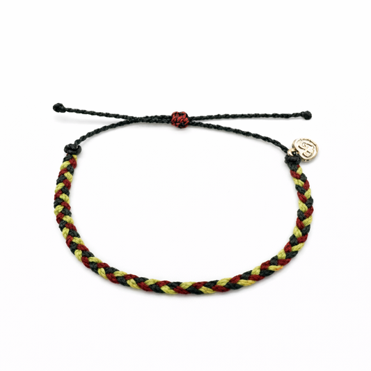 Warm Twiligth Braided Bracelet