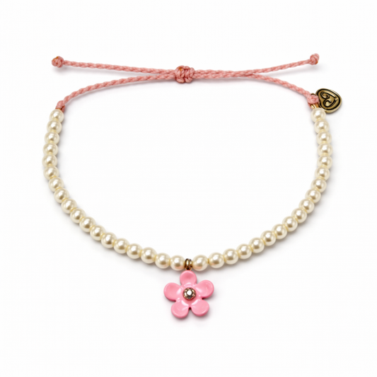 Flower & Pearls Bracelet
