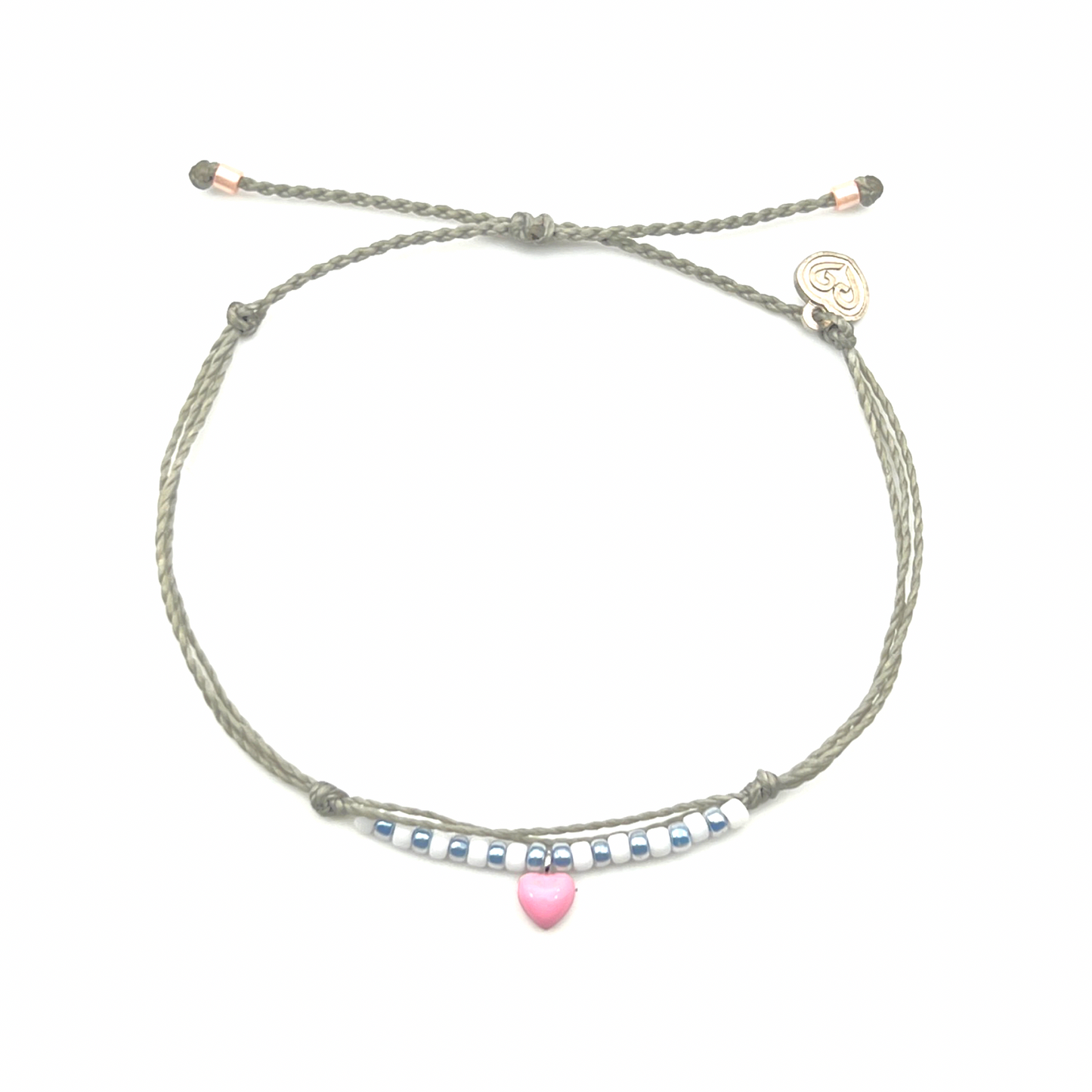 Pink Hearty Anklet